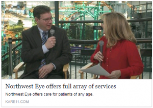 Northwest Eye Offers Full Array of Services - Click to View the Article